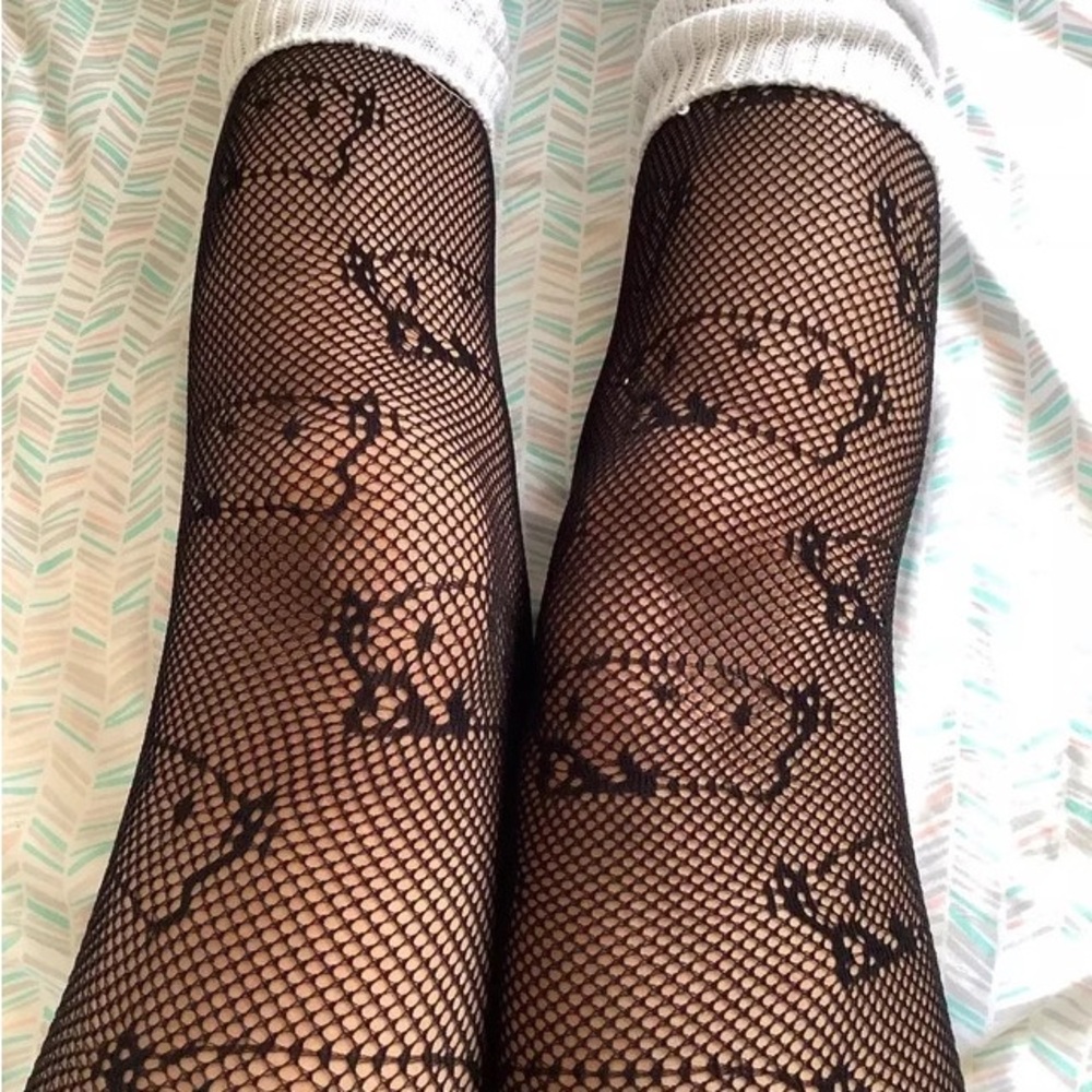 Hello Kitty Fishnets - Picture 2 of 3